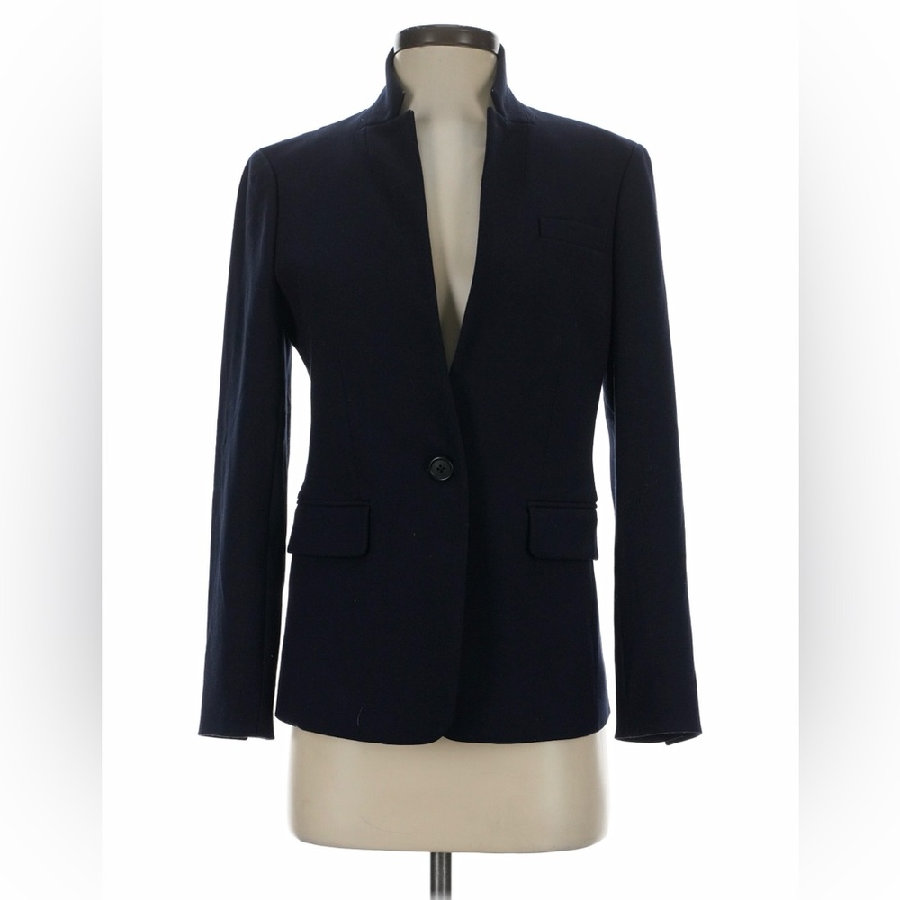 J. Crew 8 Tall Regent Blazer in four season stretch Navy